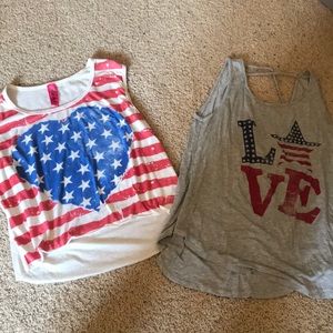 USA tank tops